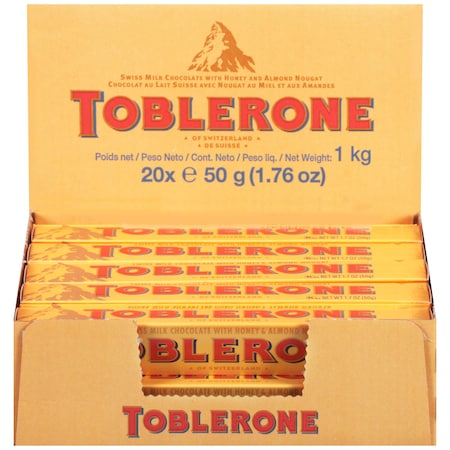 Toblerone 1.76 oz. Toblerone Milk Chocolate, PK192 894